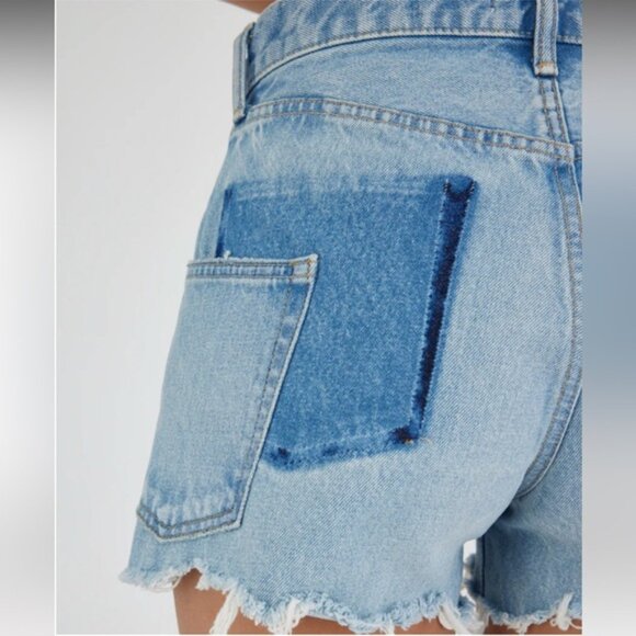 Moussy McKendree Shorts in color light blue - Picture 8 of 12